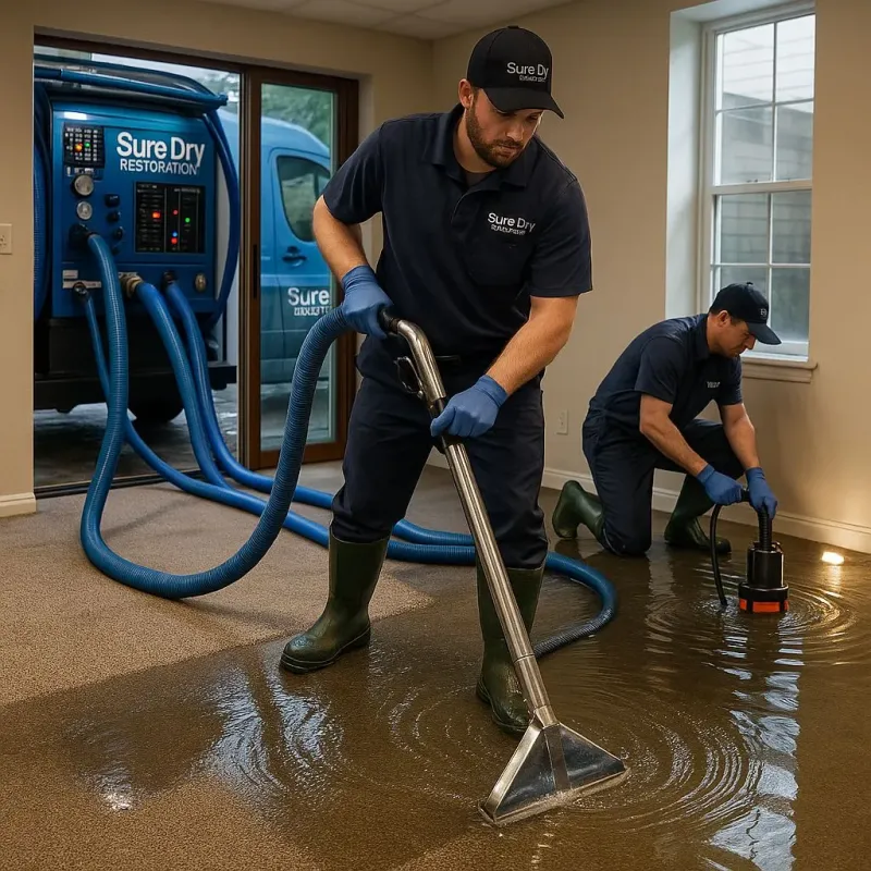 Water Extraction and Removal process in Valley Mills, TX